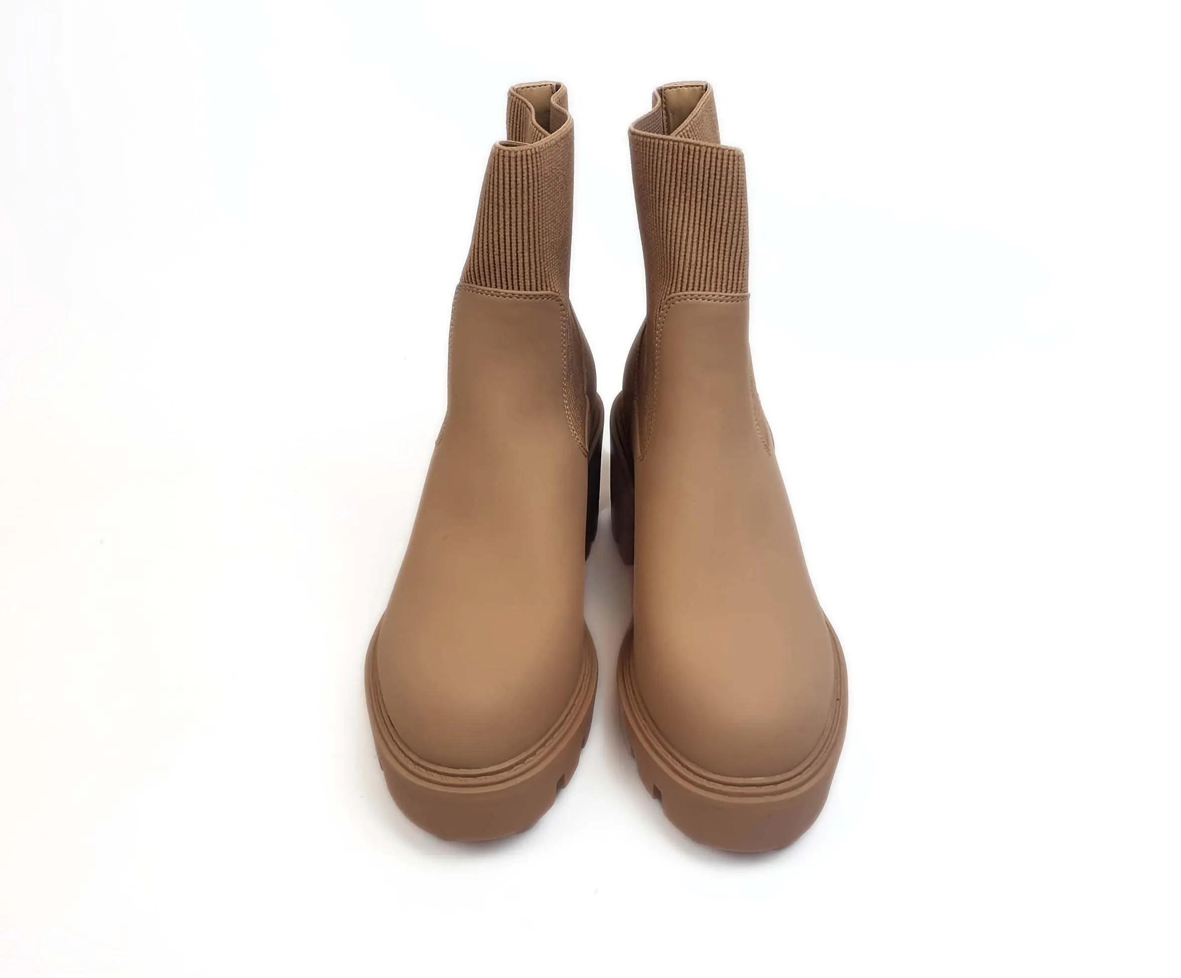 Carvela pink chunky heel rain boots size 40