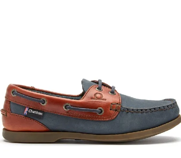 Chatham Bermuda Lady G2 Boat Shoe Navy