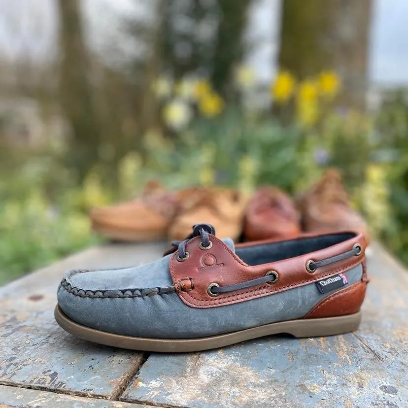 Chatham Bermuda Lady G2 Boat Shoe Navy