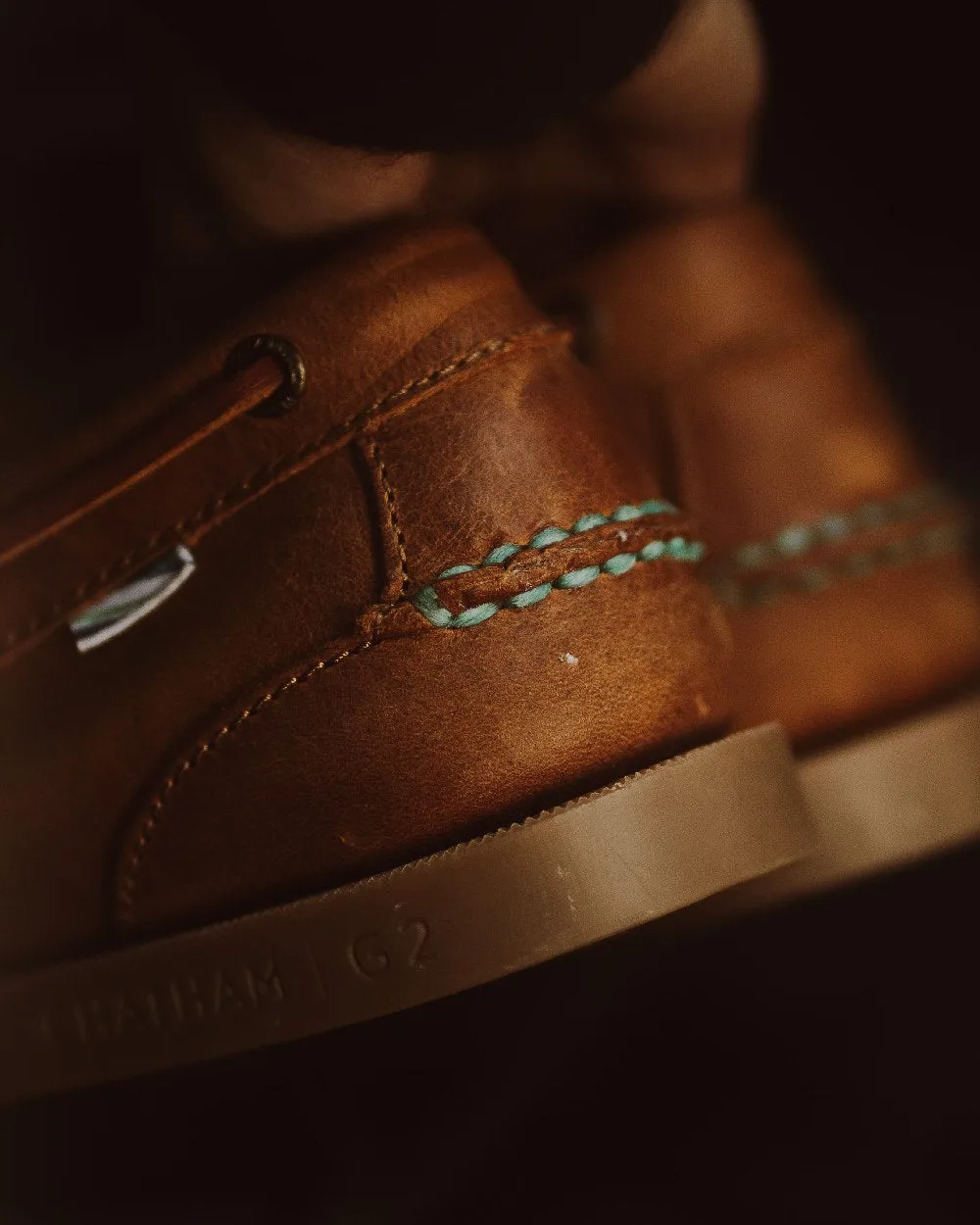 Chatham Mens The Deck II G2 Premium Leather Boat Shoes