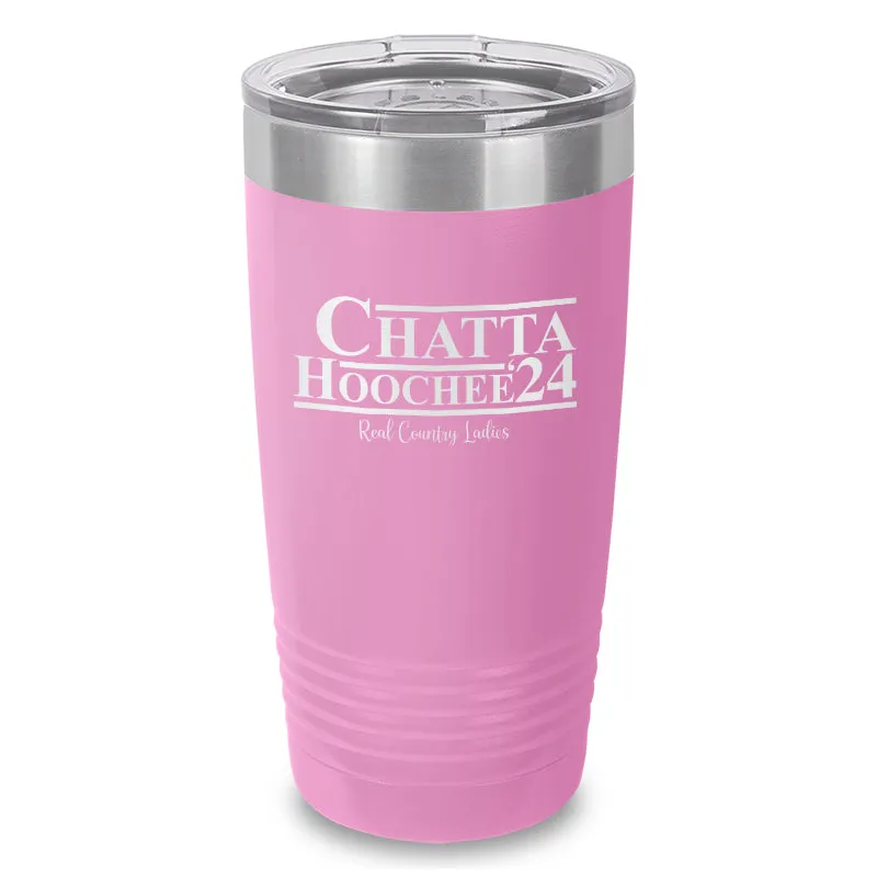 Chatta Hoochee Laser Etched Tumbler