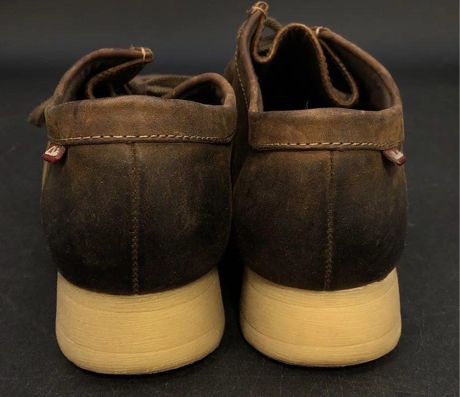 Clarks Women's Wallabee Brown Loafers - Size 8M