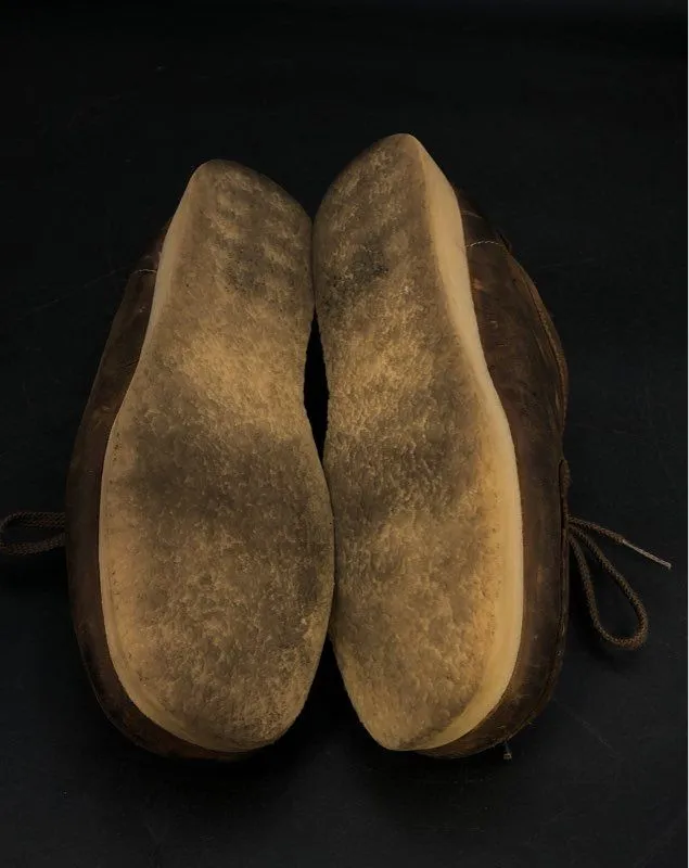 Clarks Women's Wallabee Brown Loafers - Size 8M