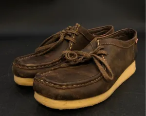 Clarks Women's Wallabee Brown Loafers - Size 8M