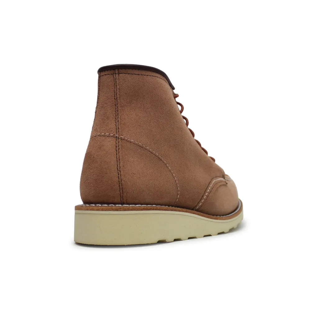 Classic Suede Women's Moc Toe Boots