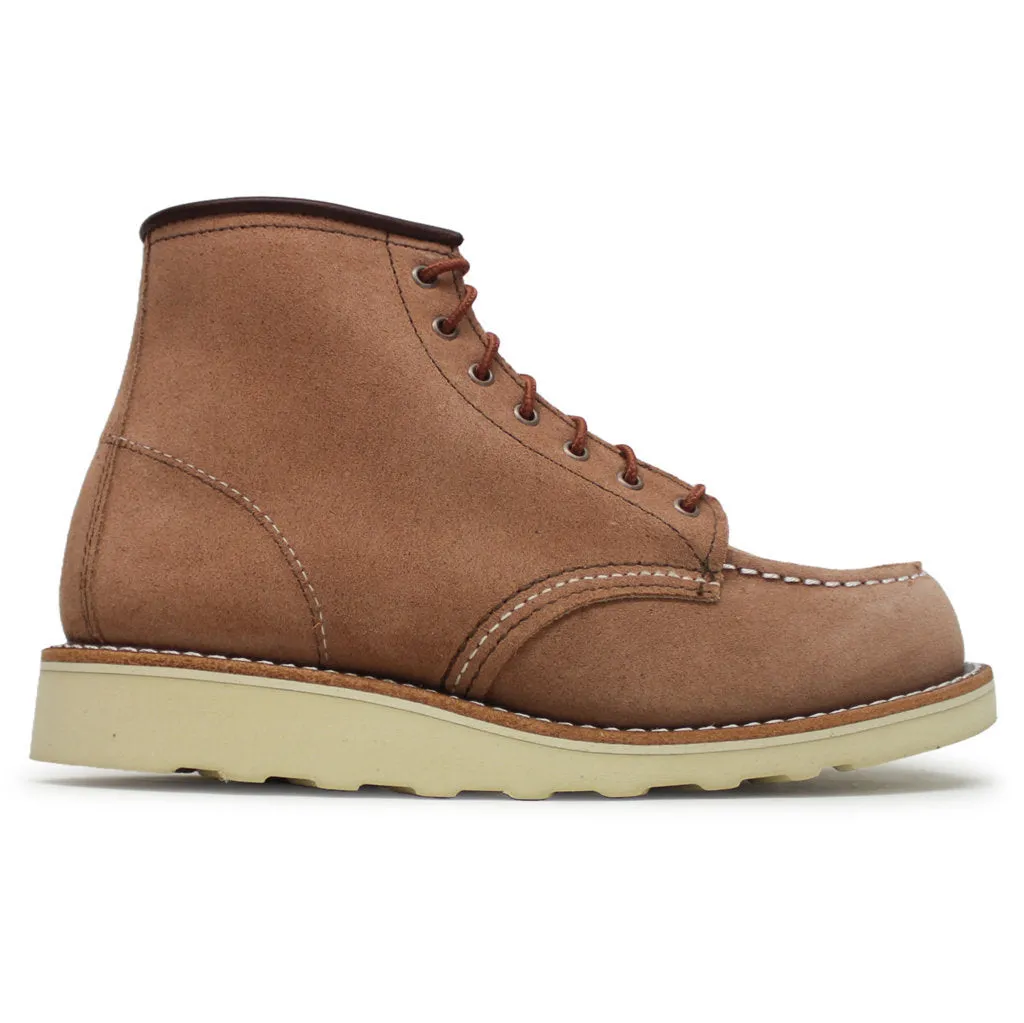 Classic Suede Women's Moc Toe Boots