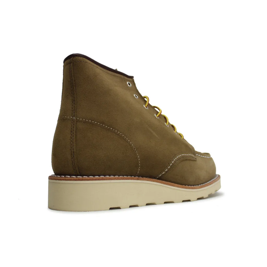 Classic Suede Women's Moc Toe Boots