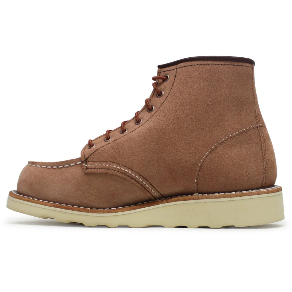 Classic Suede Women's Moc Toe Boots
