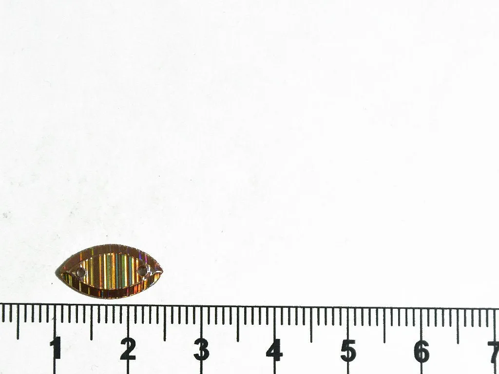 Copper Rainbow Boat Plastic Sequins(Wholesale)
