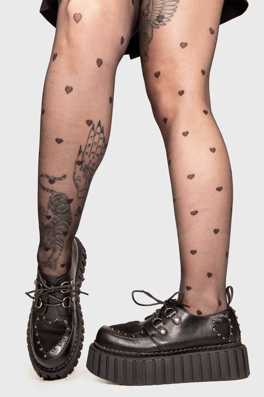 Cryptic Love Chunky Creeper Shoes