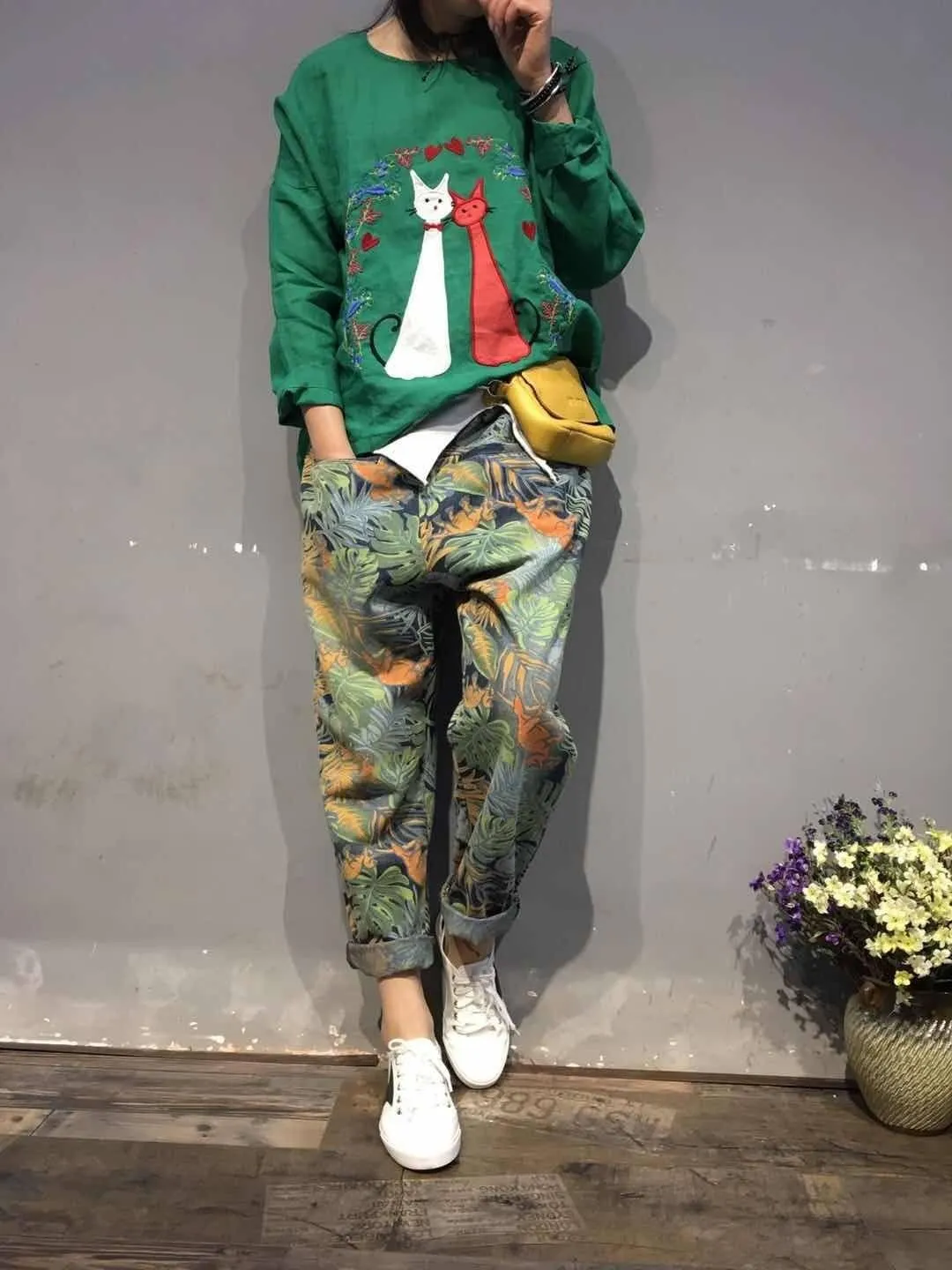 Cubano Retro Hipster Jeans