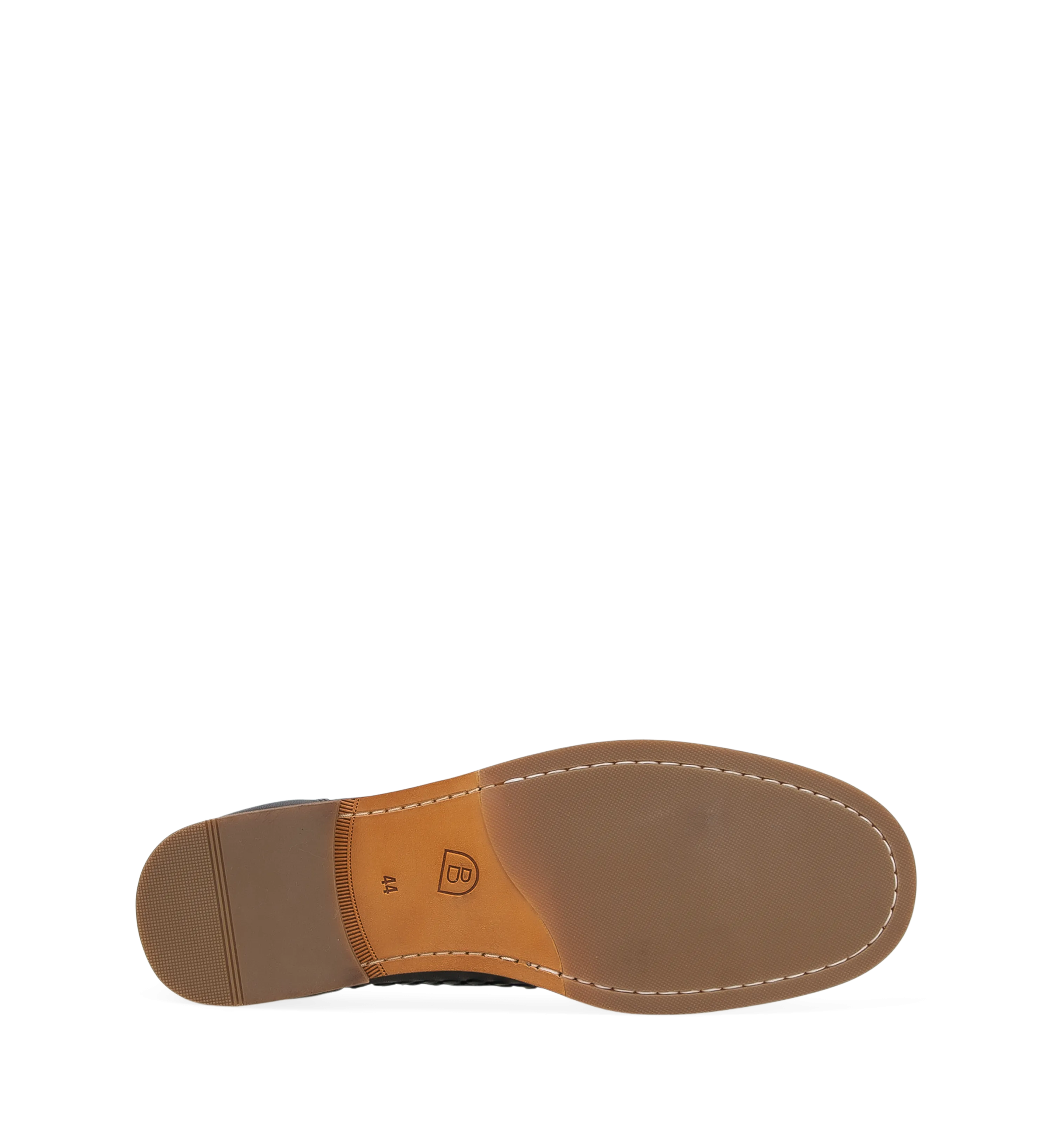 Curium Navy Leather Boat Shoes