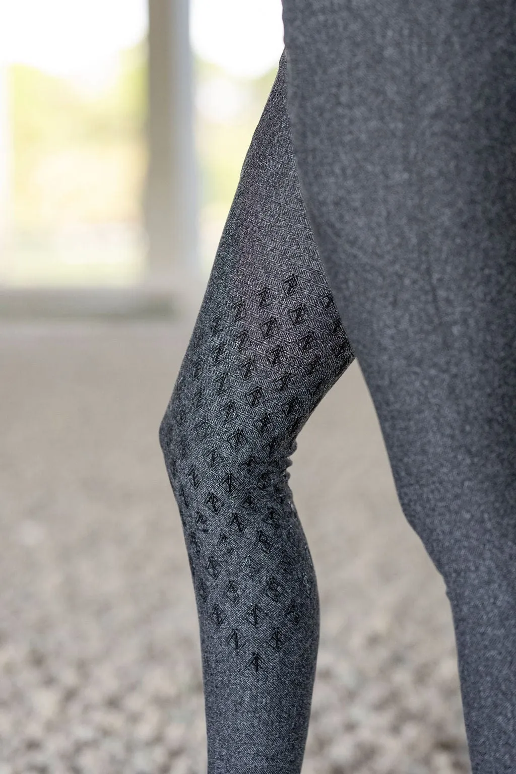 Dark Tweed Bondie Breeches | Full Seat or Knee Patch