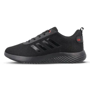 DILLI Men's Lace-up Walking Shoe - WS9558 Black Black