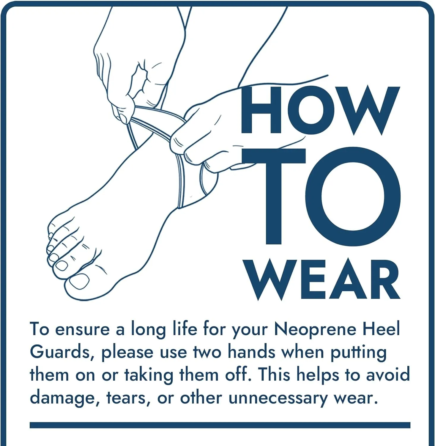 Dr. Frederick’s Original Neoprene Heel Guards - 2ct. - Heel Cups for Heel Pain Relief - Cracked Heels, Heel Spurs - Heel Pads for Plantar Fasciitis, Tendinitis - W7.5-9.5 | M6-7.5