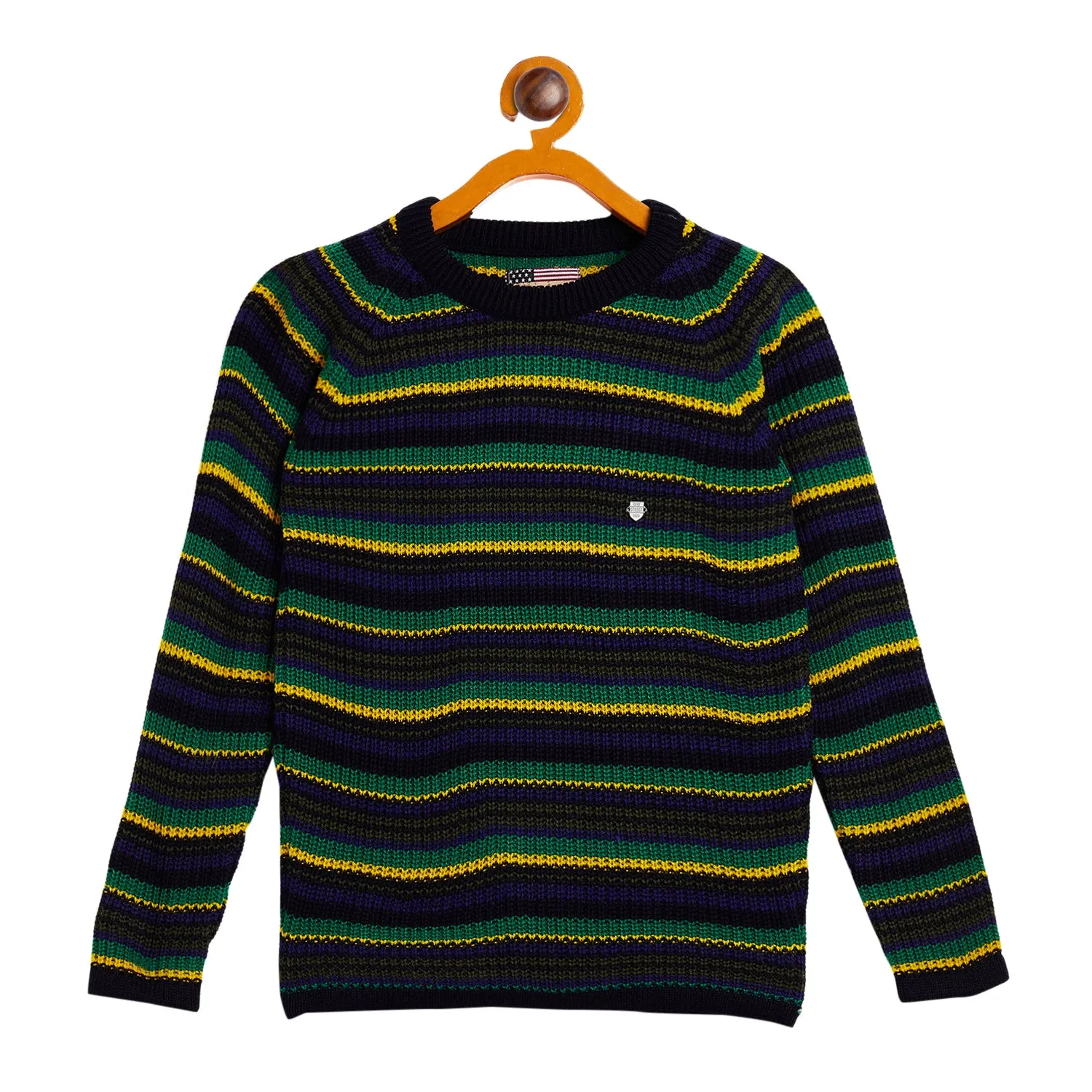 Duke Stardust Boys Full Sleeve Round Neck Pullover (SDS3543)