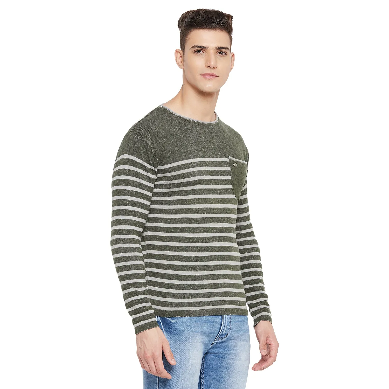 Duke Stardust Men Full Sleeve Crew Neck Sweater (SDS449)