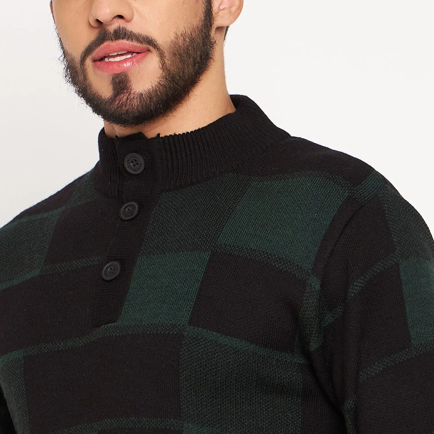 Duke Stardust Men Full Sleeve High Neck Pullover (SDS2001)