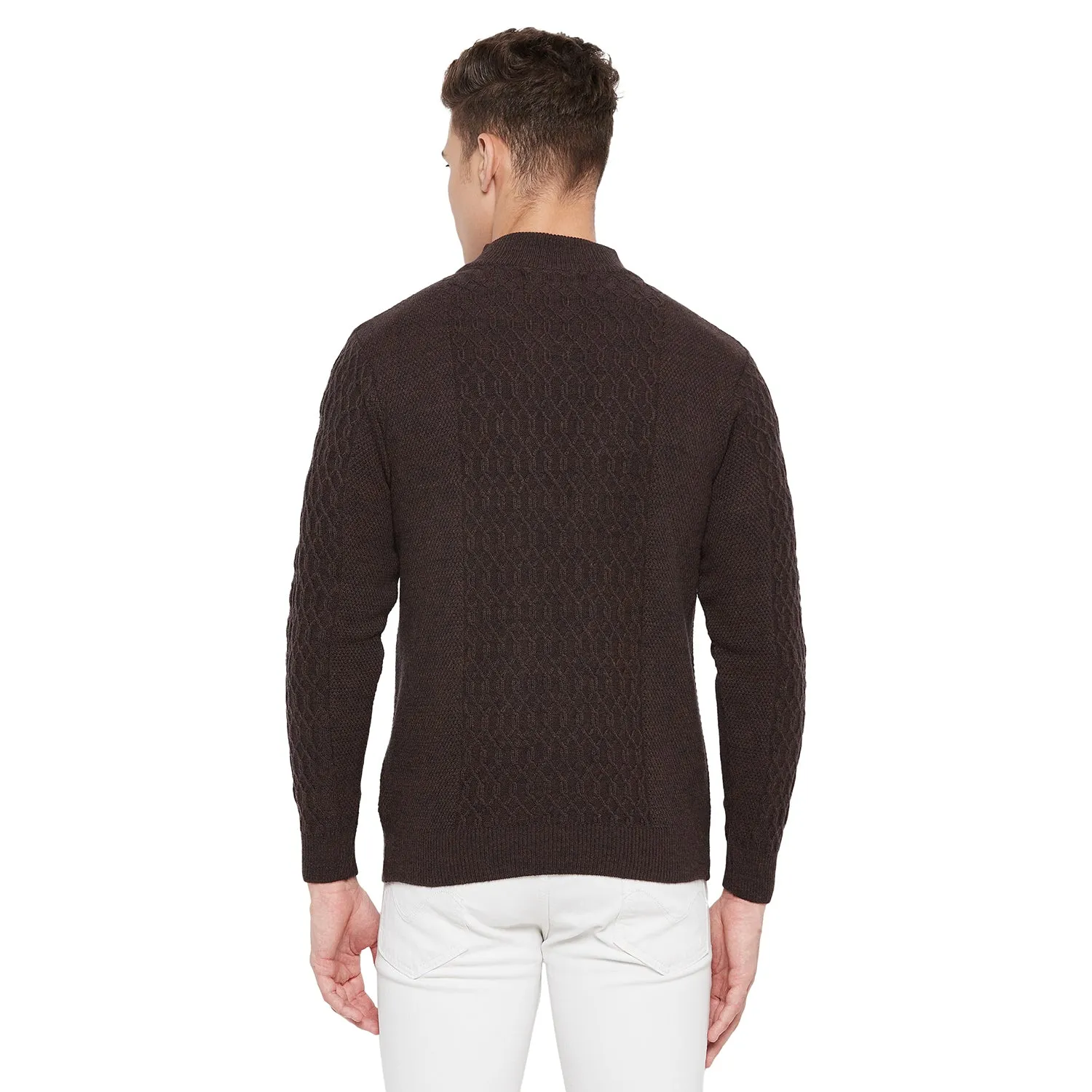 Duke Stardust Men Full Sleeve High Neck Sweater (SDS2005)