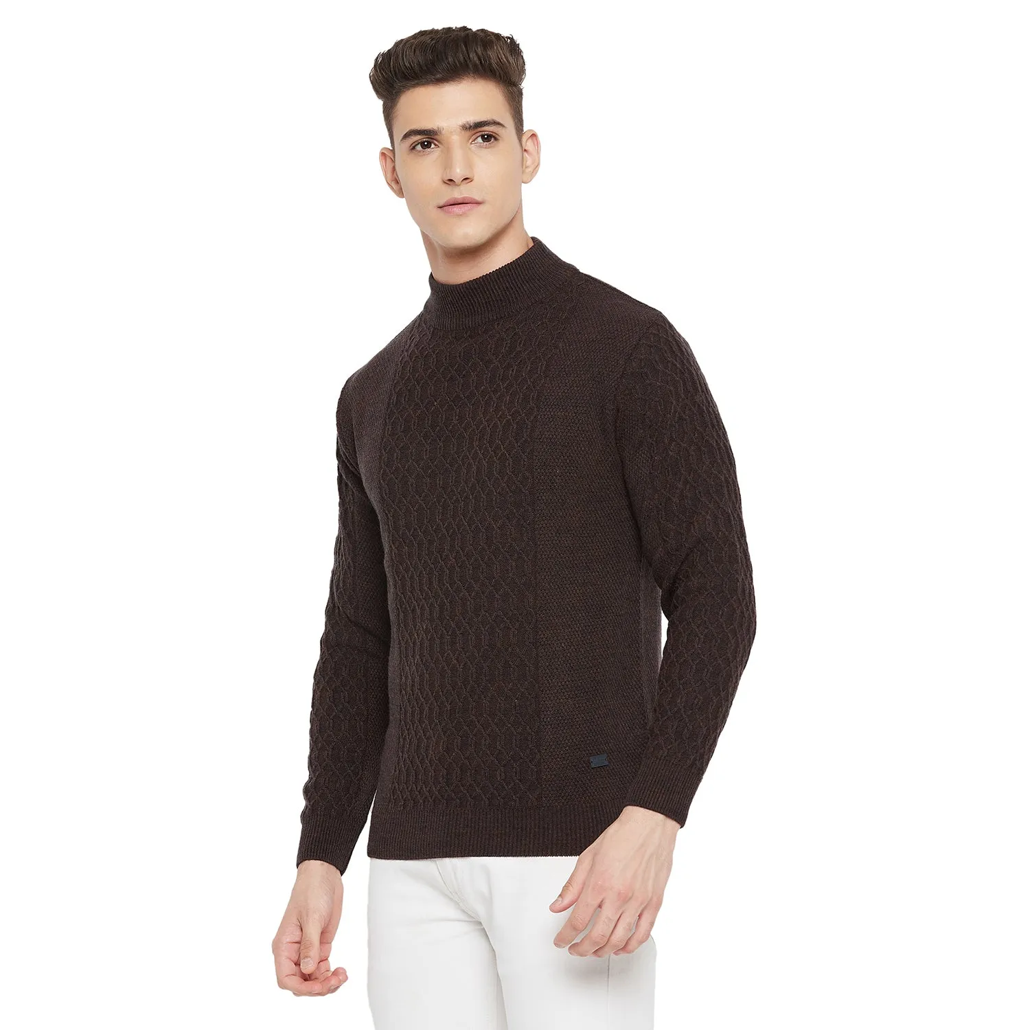 Duke Stardust Men Full Sleeve High Neck Sweater (SDS2005)