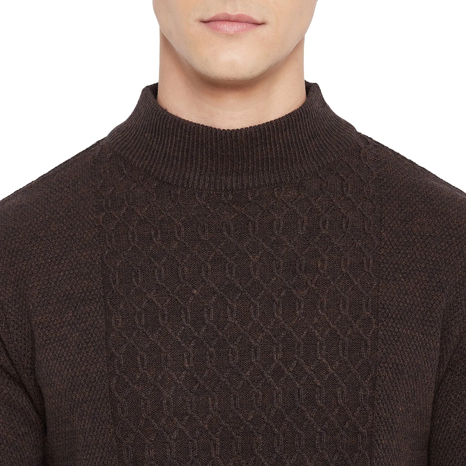 Duke Stardust Men Full Sleeve High Neck Sweater (SDS2005)