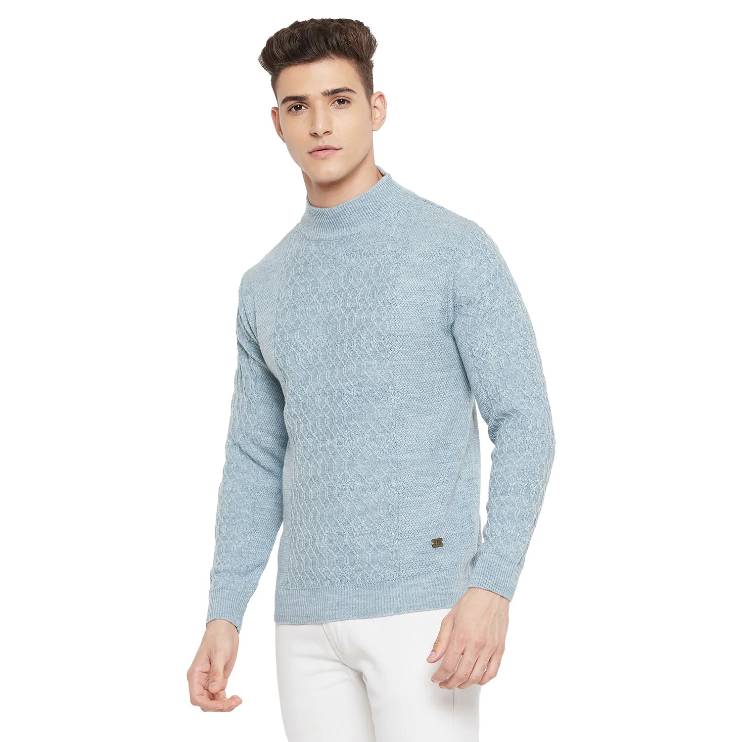 Duke Stardust Men Full Sleeve High Neck Sweater (SDS2005)