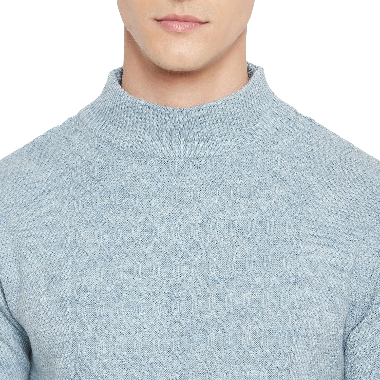 Duke Stardust Men Full Sleeve High Neck Sweater (SDS2005)