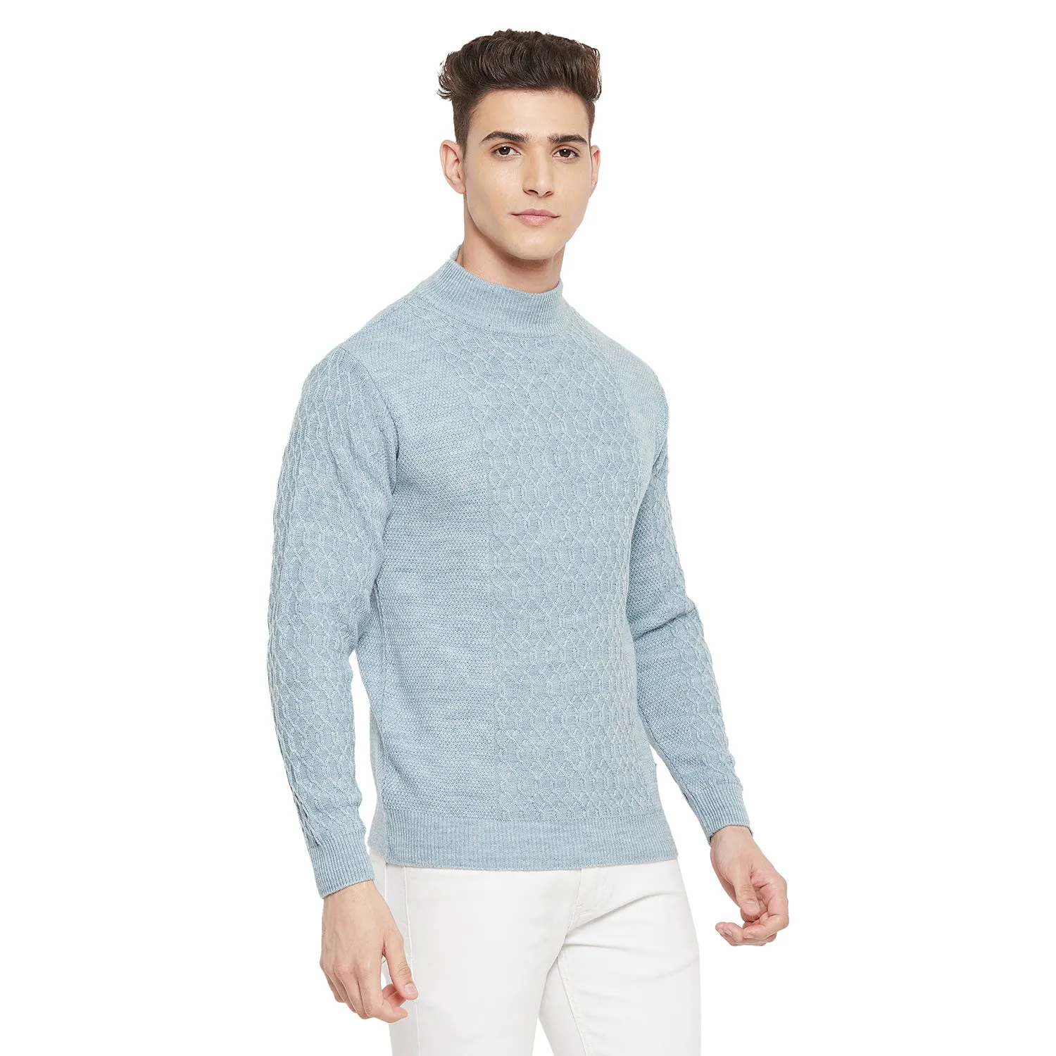 Duke Stardust Men Full Sleeve High Neck Sweater (SDS2005)