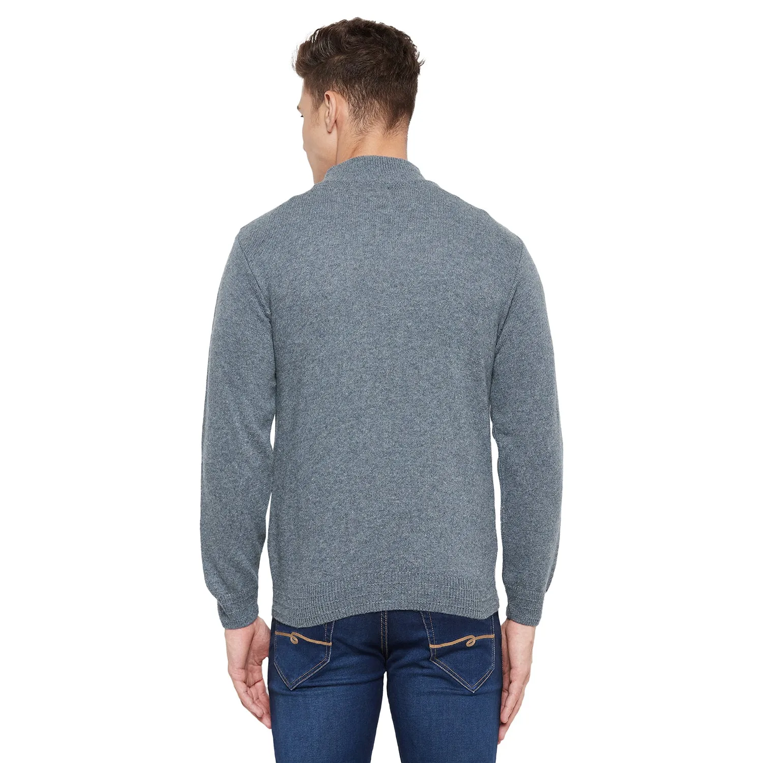 Duke Stardust Men Full Sleeve High Neck Sweater (SDS695)