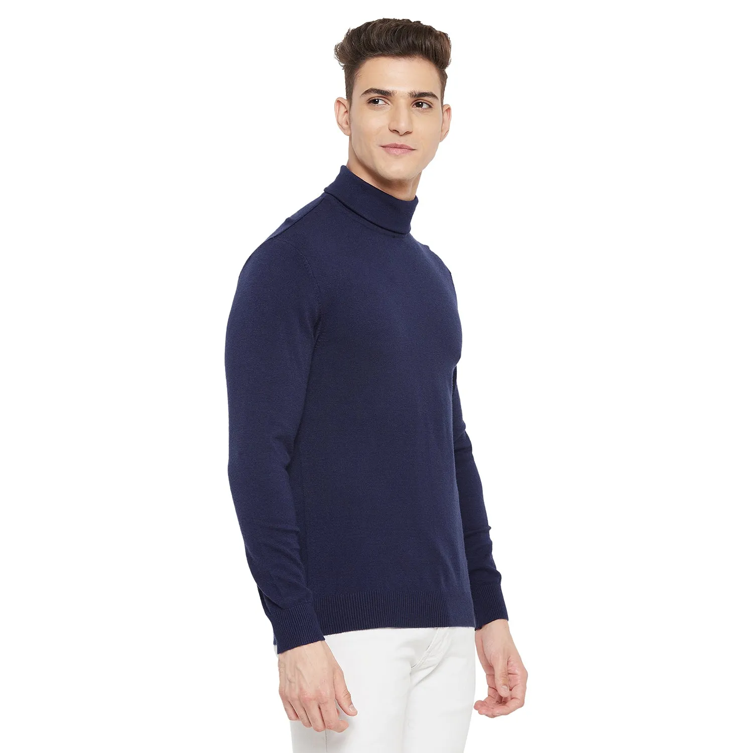 Duke Stardust Men Full Sleeve High Neck Sweater (SDS696)