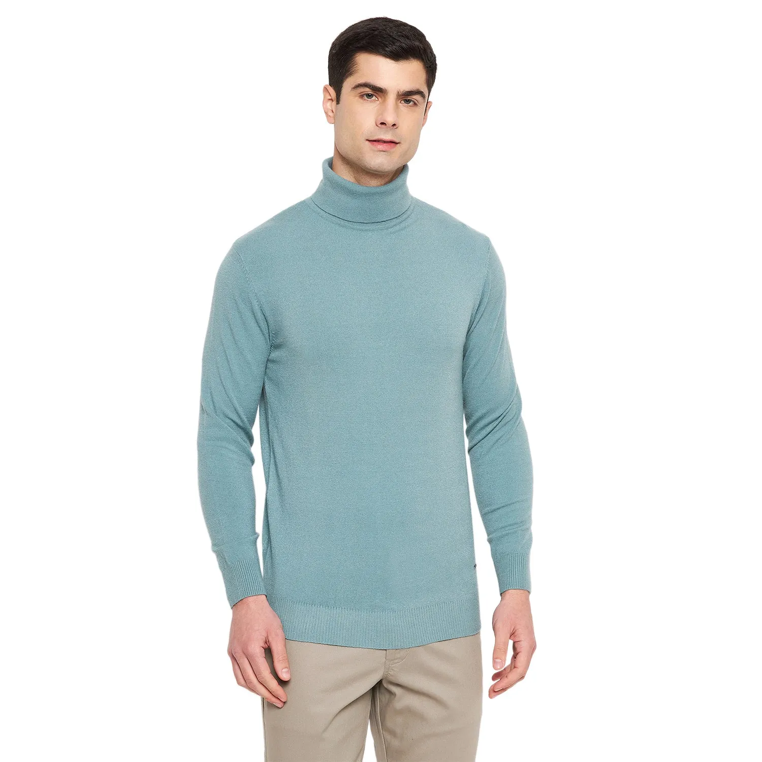 Duke Stardust Men Full Sleeve High Neck Sweater (SDS696)