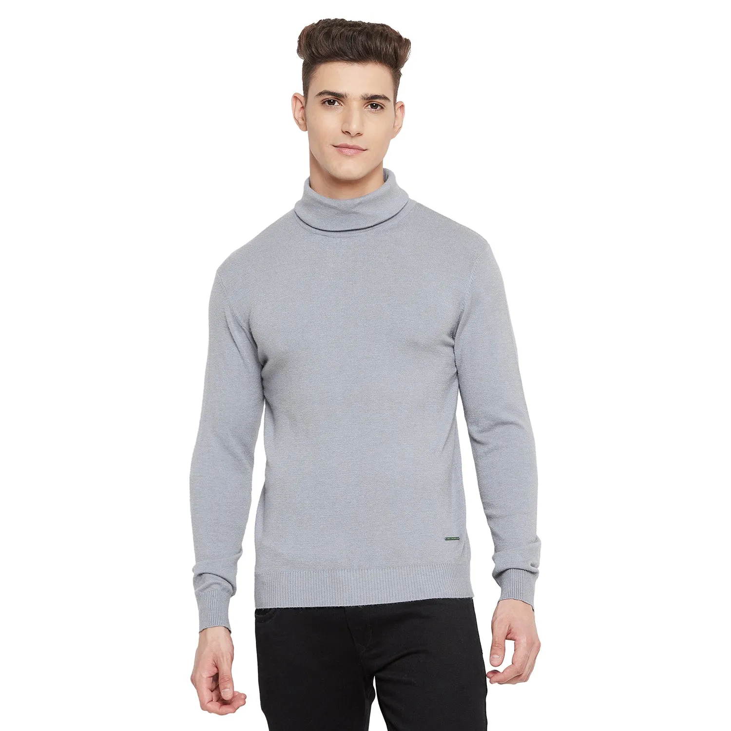 Duke Stardust Men Full Sleeve High Neck Sweater (SDS696)