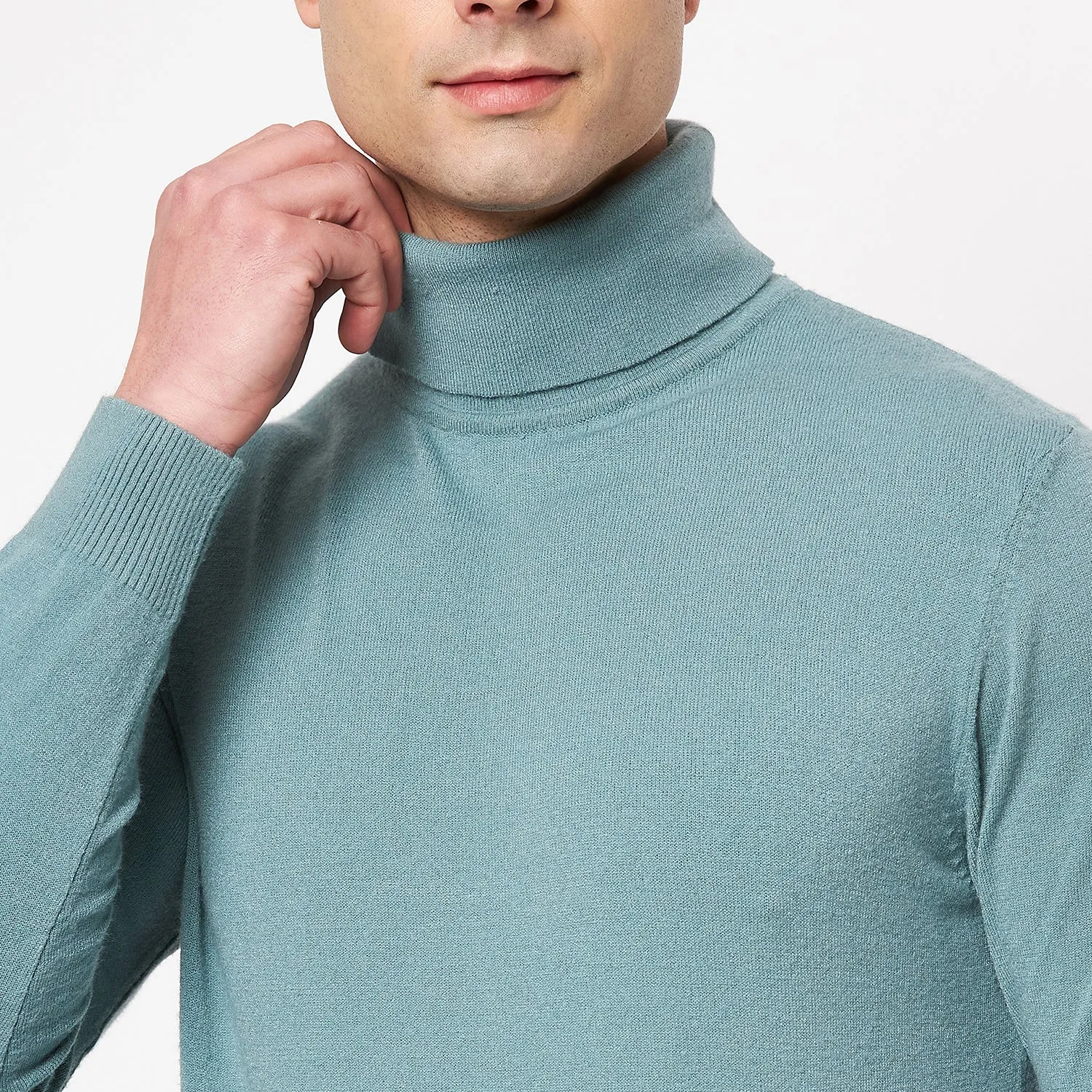 Duke Stardust Men Full Sleeve High Neck Sweater (SDS696)