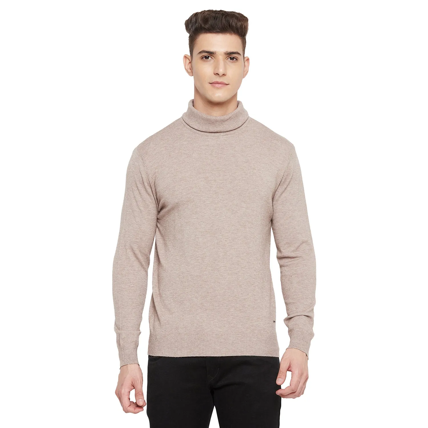 Duke Stardust Men Full Sleeve High Neck Sweater (SDS696)