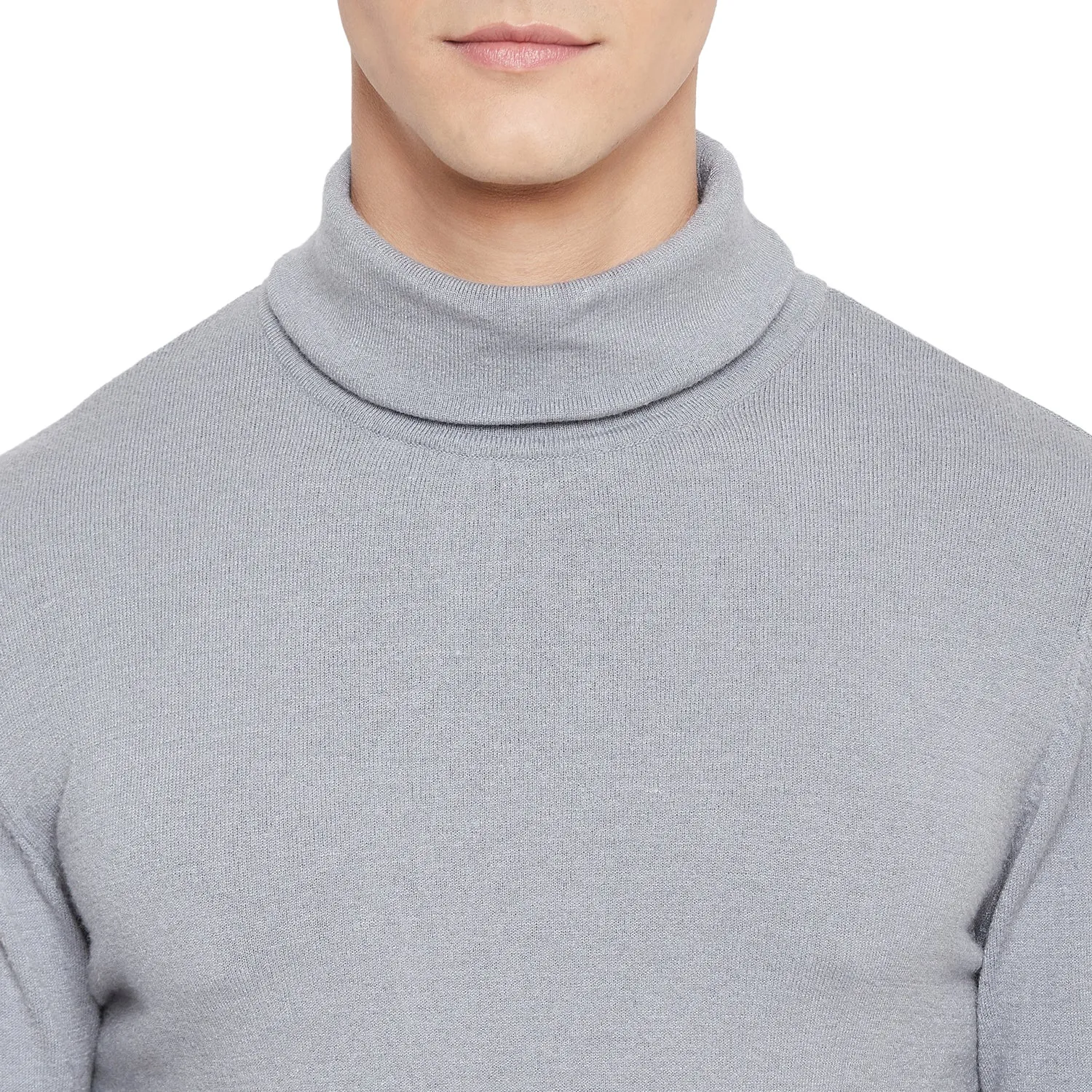 Duke Stardust Men Full Sleeve High Neck Sweater (SDS696)