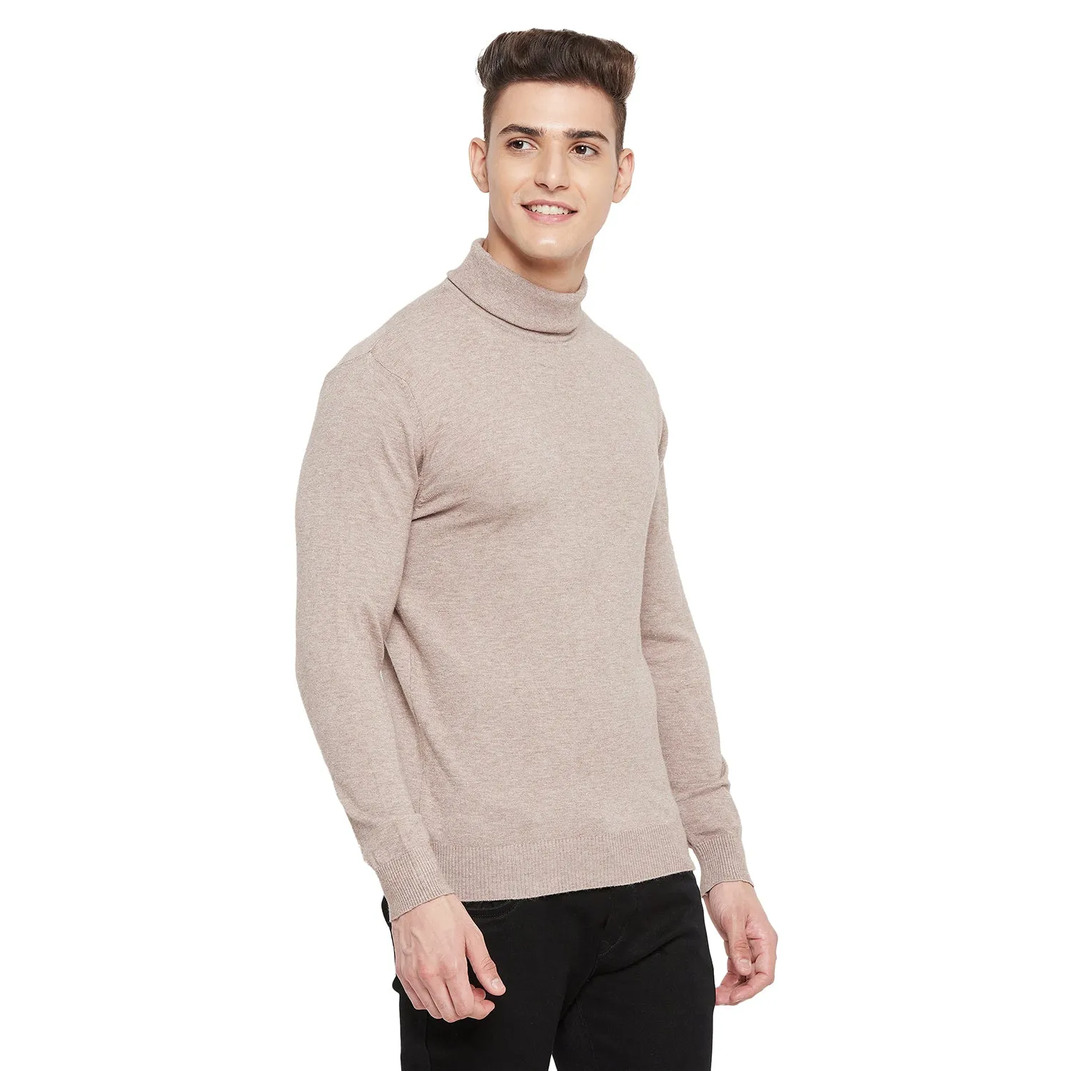 Duke Stardust Men Full Sleeve High Neck Sweater (SDS696)