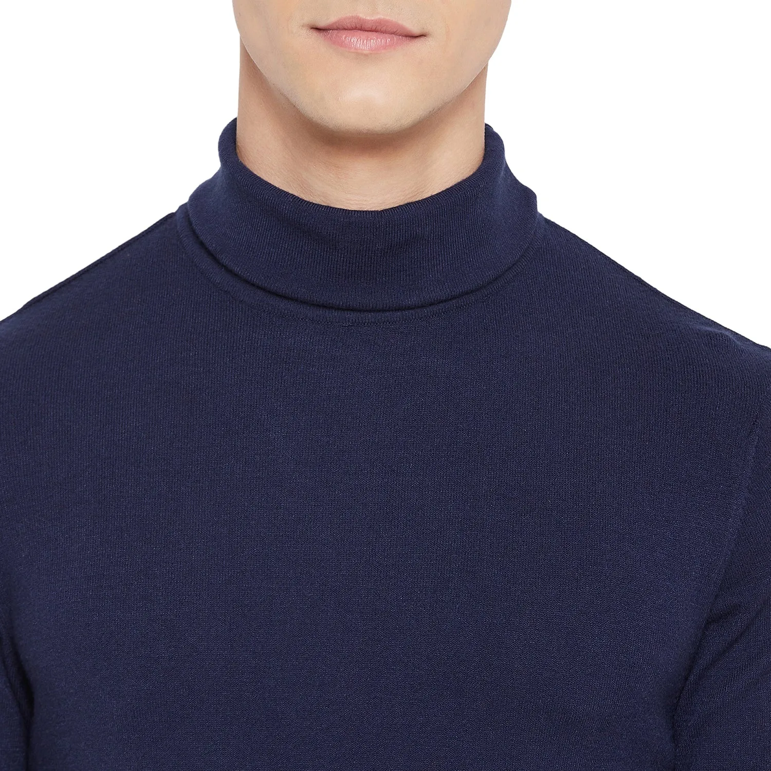 Duke Stardust Men Full Sleeve High Neck Sweater (SDS696)