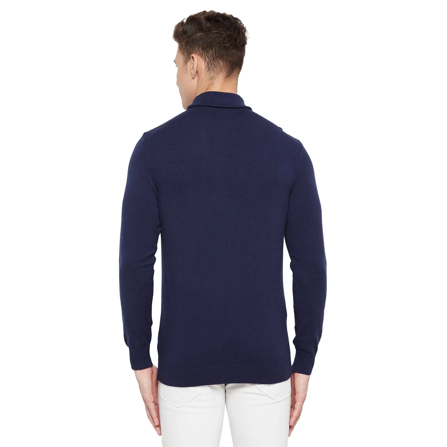 Duke Stardust Men Full Sleeve High Neck Sweater (SDS696)