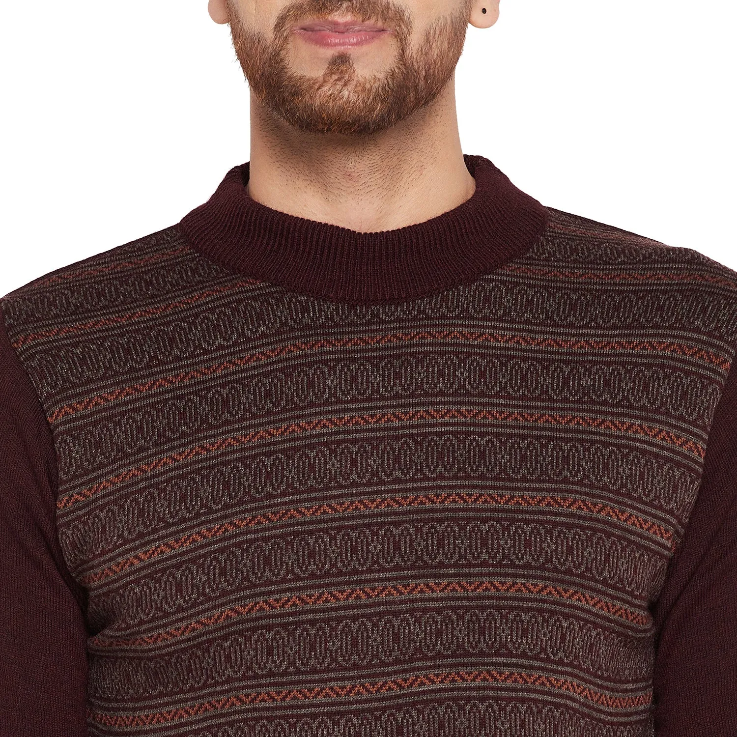 Duke Stardust Men Full Sleeve High Neck Sweater (SDS8086)