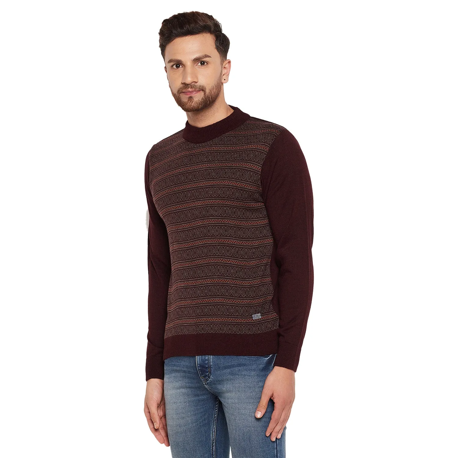 Duke Stardust Men Full Sleeve High Neck Sweater (SDS8086)