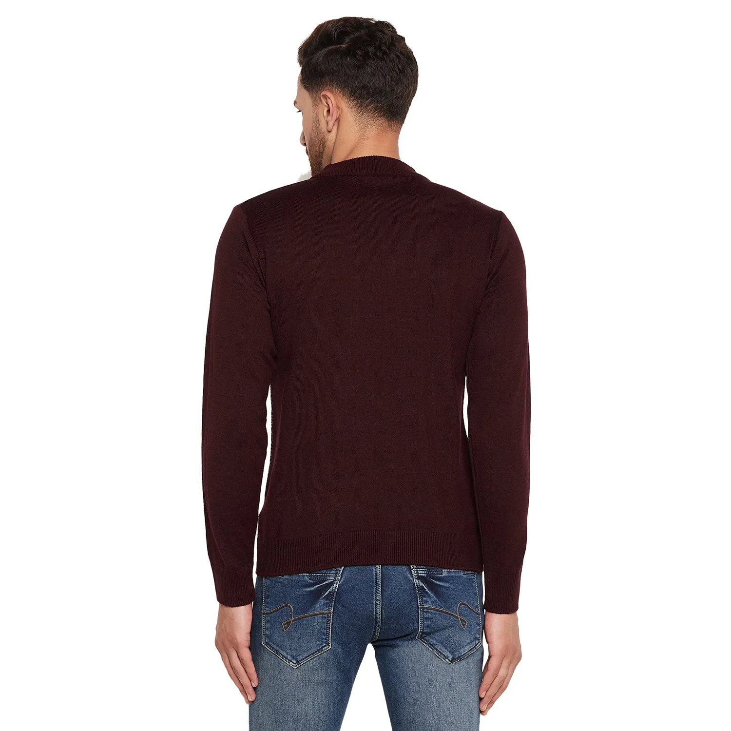 Duke Stardust Men Full Sleeve High Neck Sweater (SDS8086)