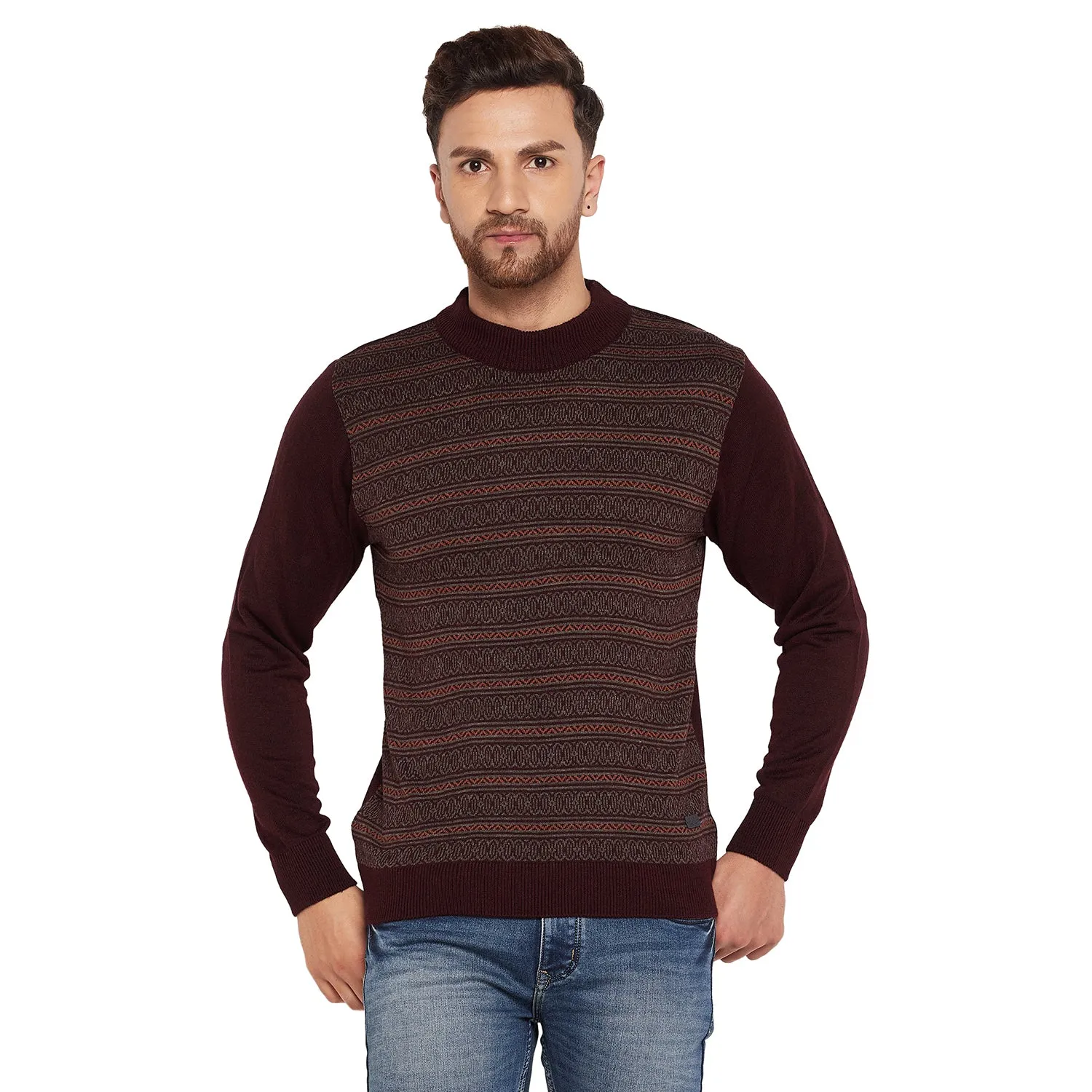 Duke Stardust Men Full Sleeve High Neck Sweater (SDS8086)