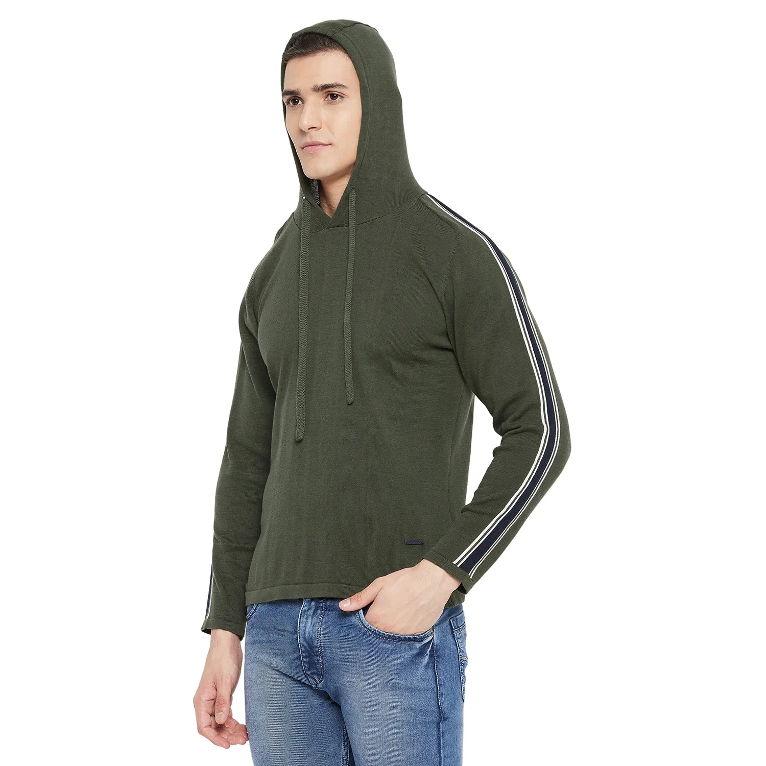 Duke Stardust Men Full Sleeve Hooded Sweater (SDS700)