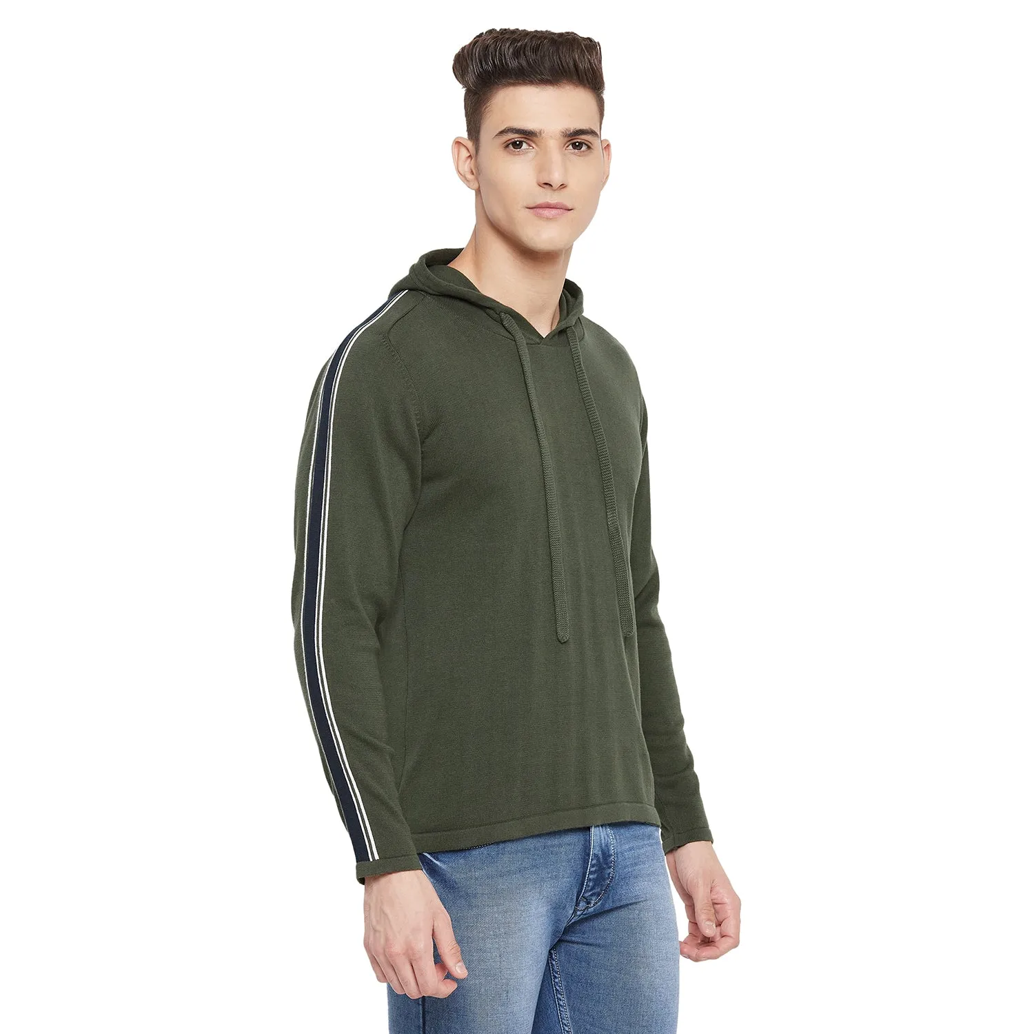 Duke Stardust Men Full Sleeve Hooded Sweater (SDS700)
