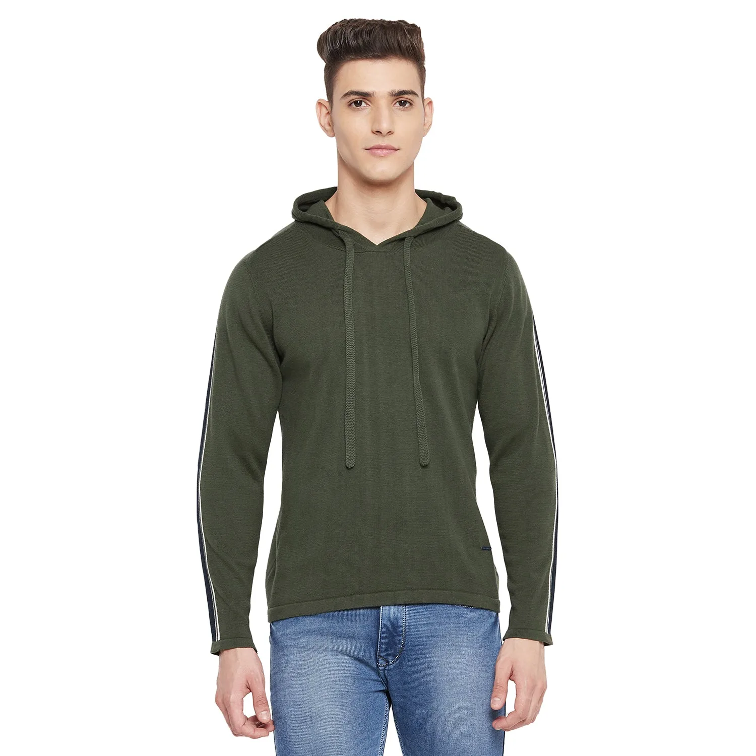 Duke Stardust Men Full Sleeve Hooded Sweater (SDS700)