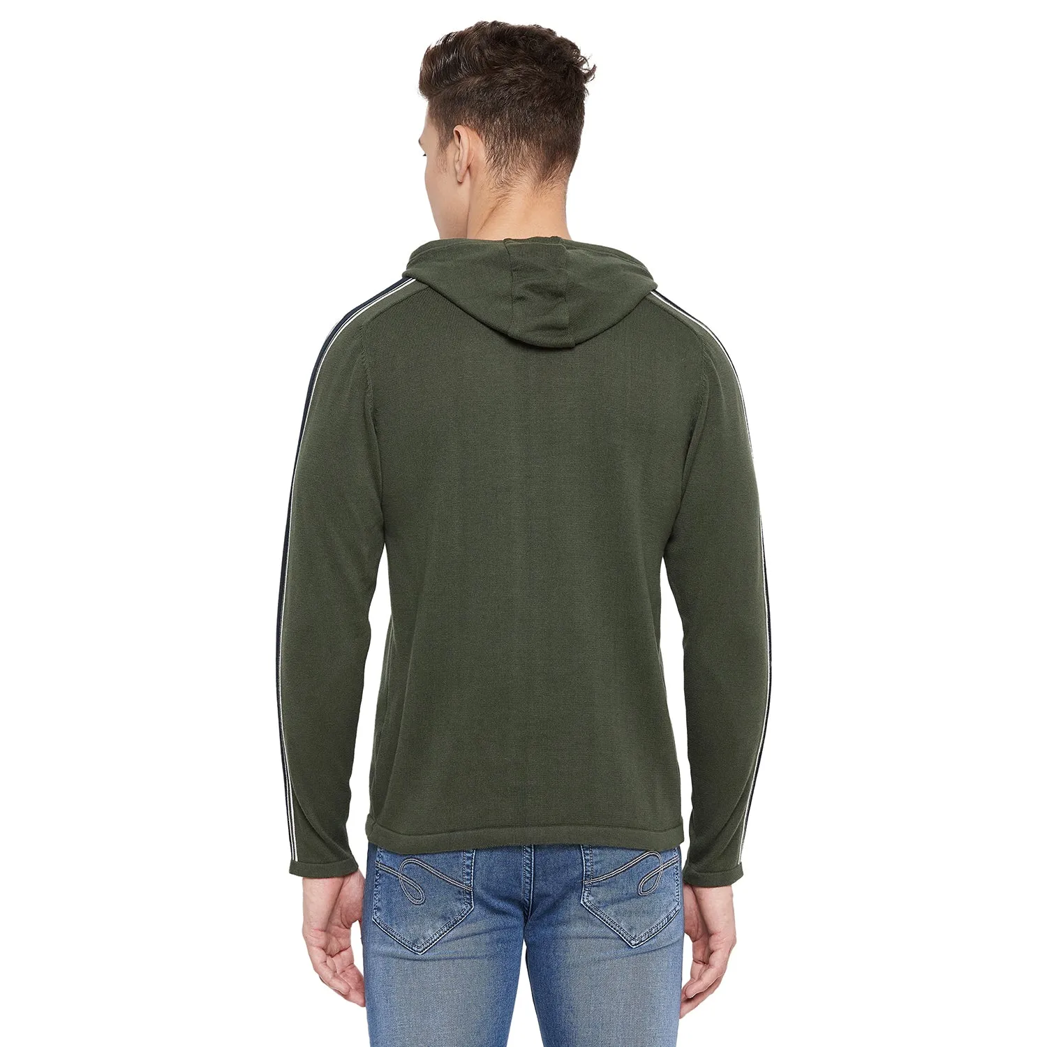 Duke Stardust Men Full Sleeve Hooded Sweater (SDS700)