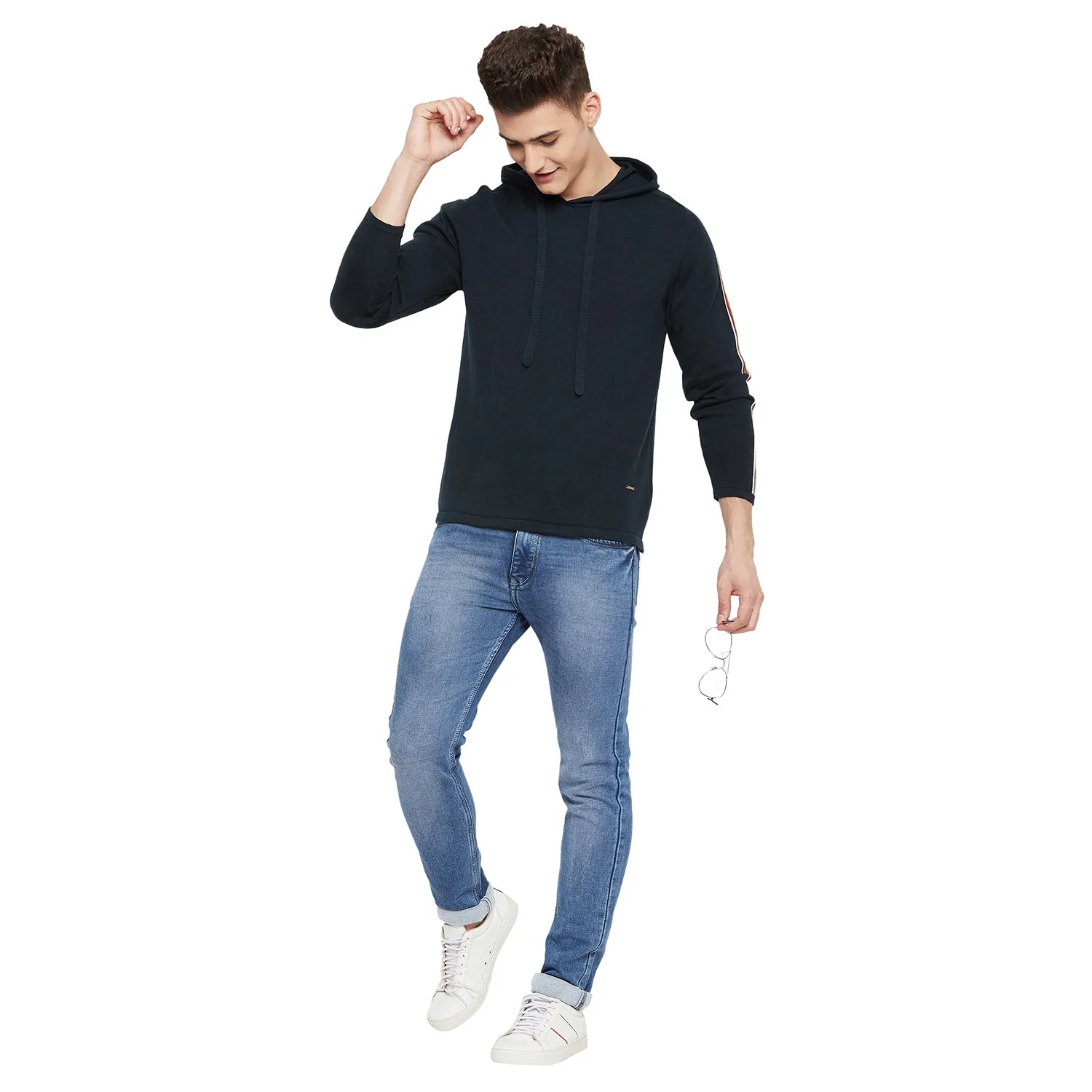 Duke Stardust Men Full Sleeve Hooded Sweater (SDS700)