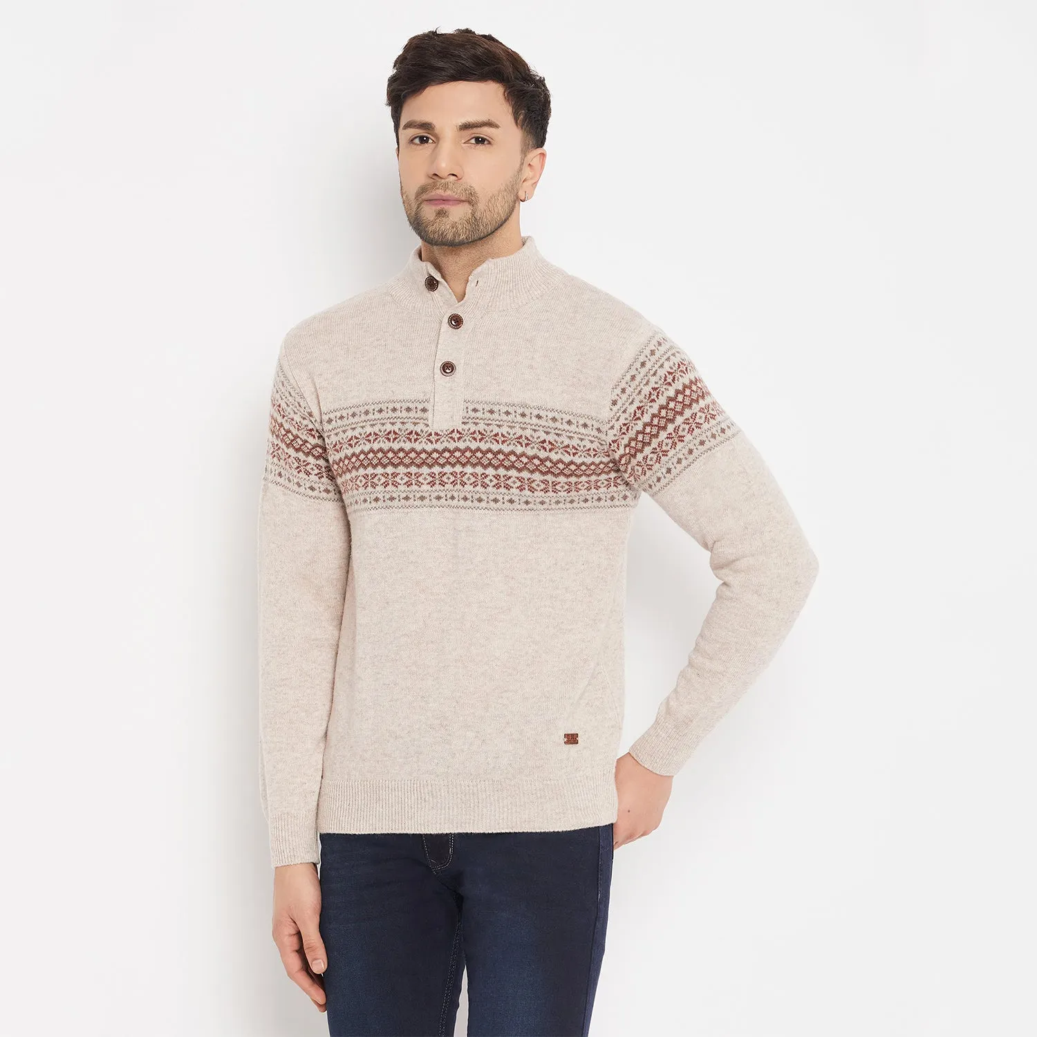 Duke Stardust Men Full Sleeve Pullover (SDS2180)
