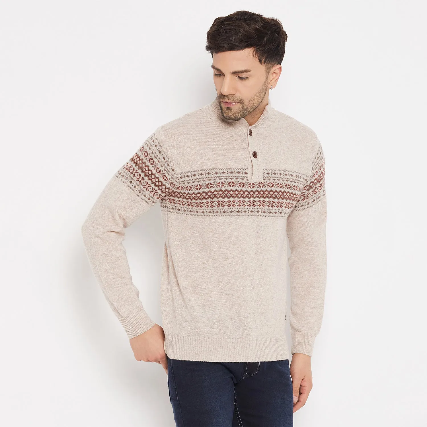 Duke Stardust Men Full Sleeve Pullover (SDS2180)