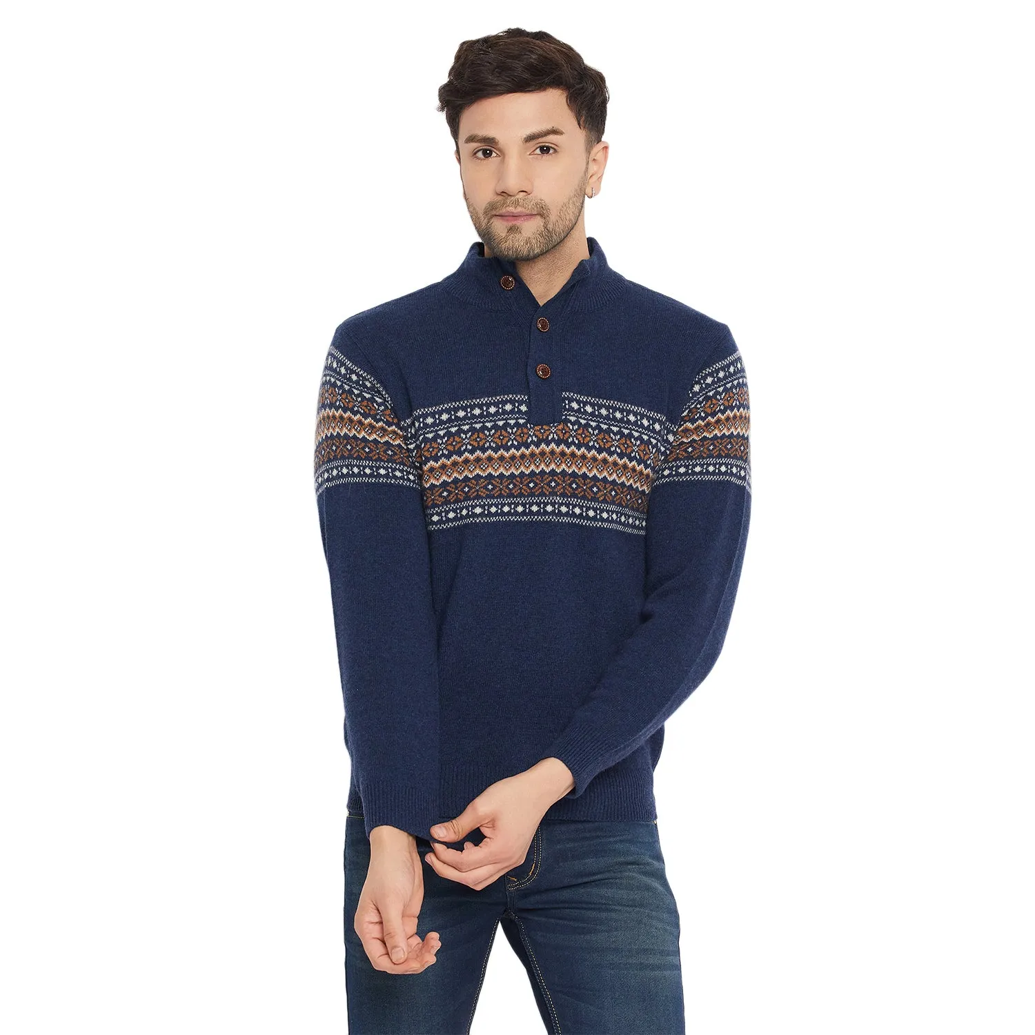 Duke Stardust Men Full Sleeve Pullover (SDS2180)